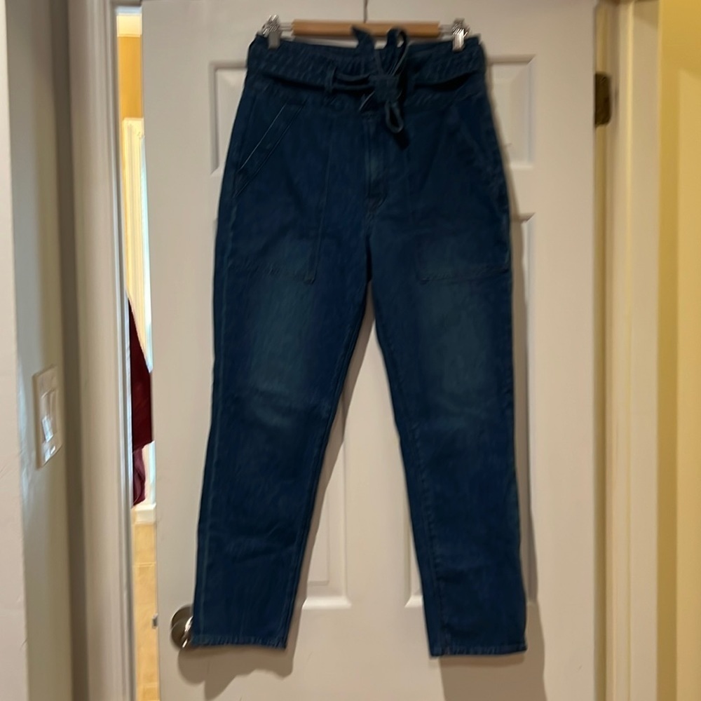 Veronica Beard corset jeans